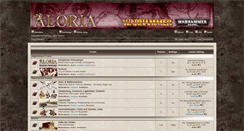 Desktop Screenshot of forum.aloria.de
